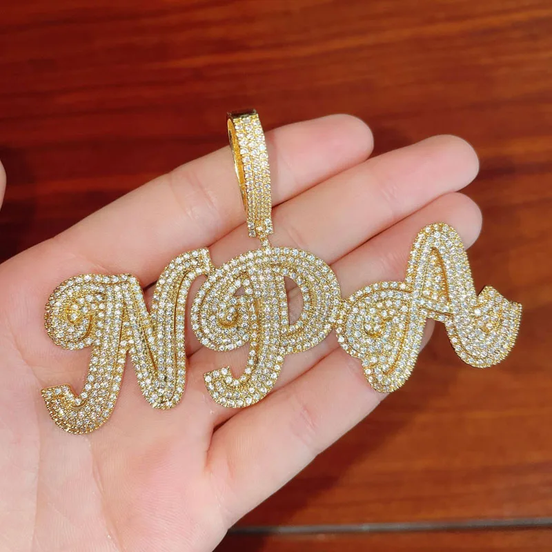 custom diamond pendants hip hop