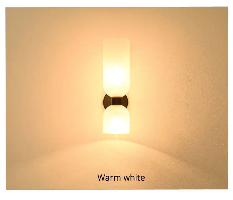Nordic Simple Bedside Up Down Light Wall Lamp Creative Living Room ...