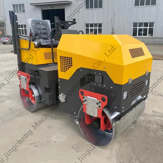 Best Service and Low Price Driving 1 Ton 2 Ton 3 Ton Vibratory Road Roller Ride on Mini Asphalt Road Roller Compactor
