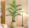 Vert 140CM avec grand panier de fleurs en forme de ventre inclus