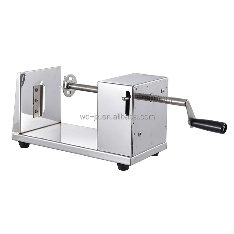 Manual Stainless Steel Spiral Chips Machine Tornado Potato Cutter Twister  Slicer - China Potato Chip Machine, Potato Cutter