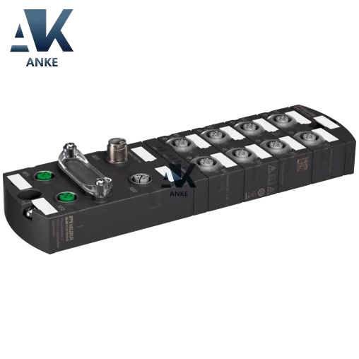 MURR 54631 IMPACT67 Pro E DIO8 IOL8 M12L 5P Ethernet/ip Module