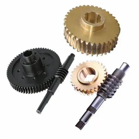 Plastic Worm Gear Custom Factory OEM Brass Worm Gear High Precision High Torque Steel Worm Gear