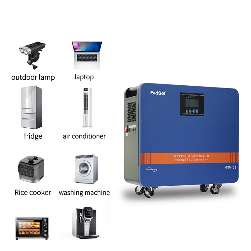 1200w Lithium Ion Rechargeable Battery Solar Generator Portable Power Station 1200w Solar Energy System factory