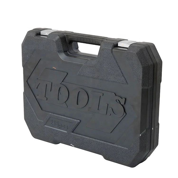 KAFUWELL H18007AW 216PCS Tools Kit Tool Box Professional Socket Wrench Set Ratchet Handle Socket Bits CRV Kit Ratchet Set