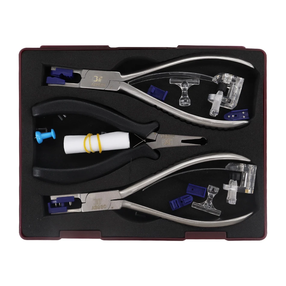 Optical Disassembly Tool Rimless Glasses Frame Eyeglasses Repair Pliers Kit Set