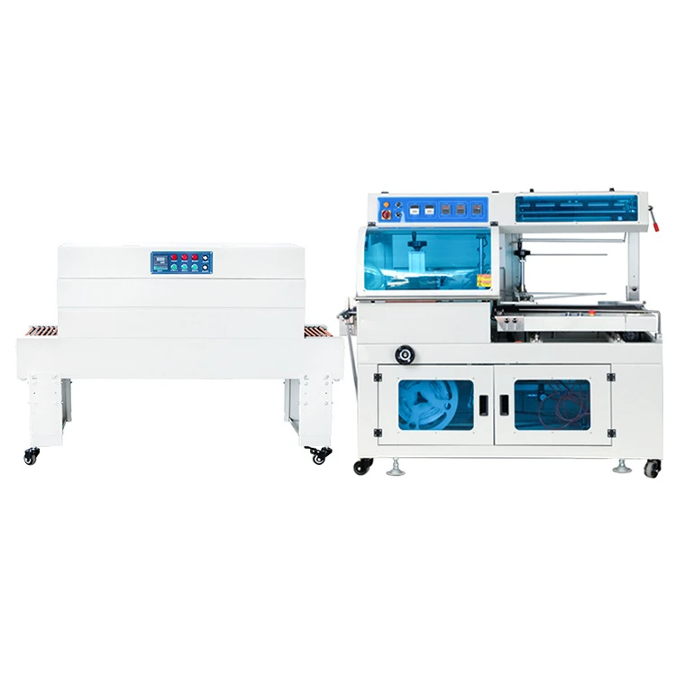 Automatic Eggs Tray Packing Machines Cosmetic Box Sealing Shrinking Machine L Bar Sealer Used With POF Film