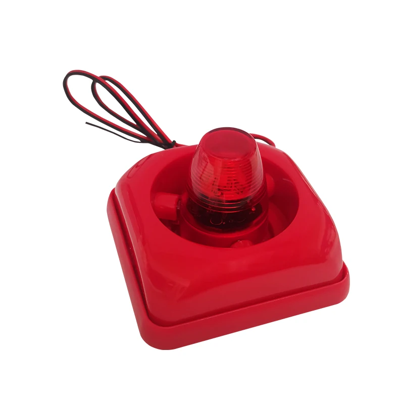 Alarm system Systematic fire detection alarm Fire strobe alarm Red ...