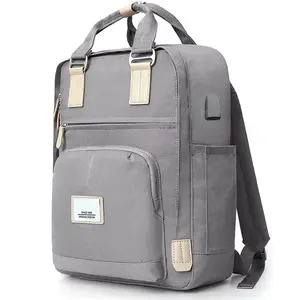 Backpack Unisex Girls Teenagers Daypack Laptop Backpack School Rucksack with USB Charging Port Business Backpack for Women