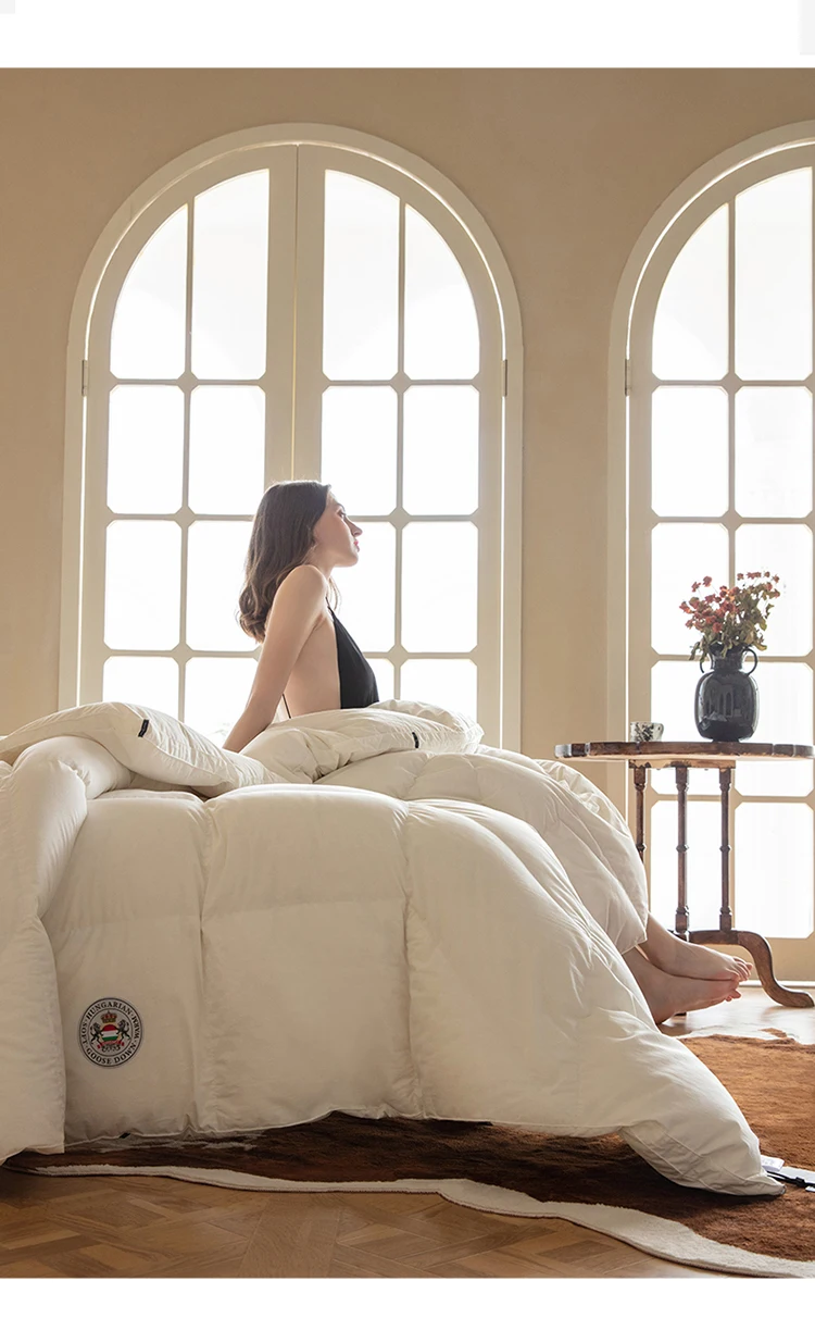 Fluffy Duvet Bedding Set King Size Five Star Hotels Quilt 95 Goose