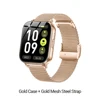 Gold Case + Gold Mesh Steel Strap