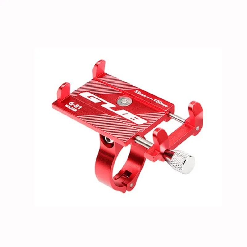 product universal aluminium alloy aluminum motorcycle bike phone mount holder for 35 65inch cellphone metal phone holdergub 81-2