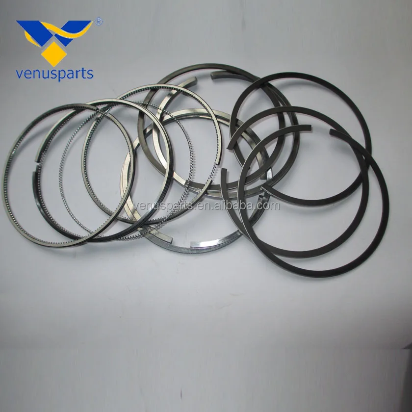 Factory Direct Sales Durable 14301-21112 Ypr Piston Ring Korea Diesel Engine Parts for Kubota Er65 87mm Piston Ring Set