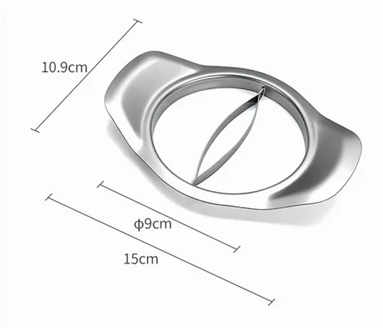 Многофункциональный нож для резки фруктов разделитель 3 вида стилей нержавеющей стали слайсер яблок