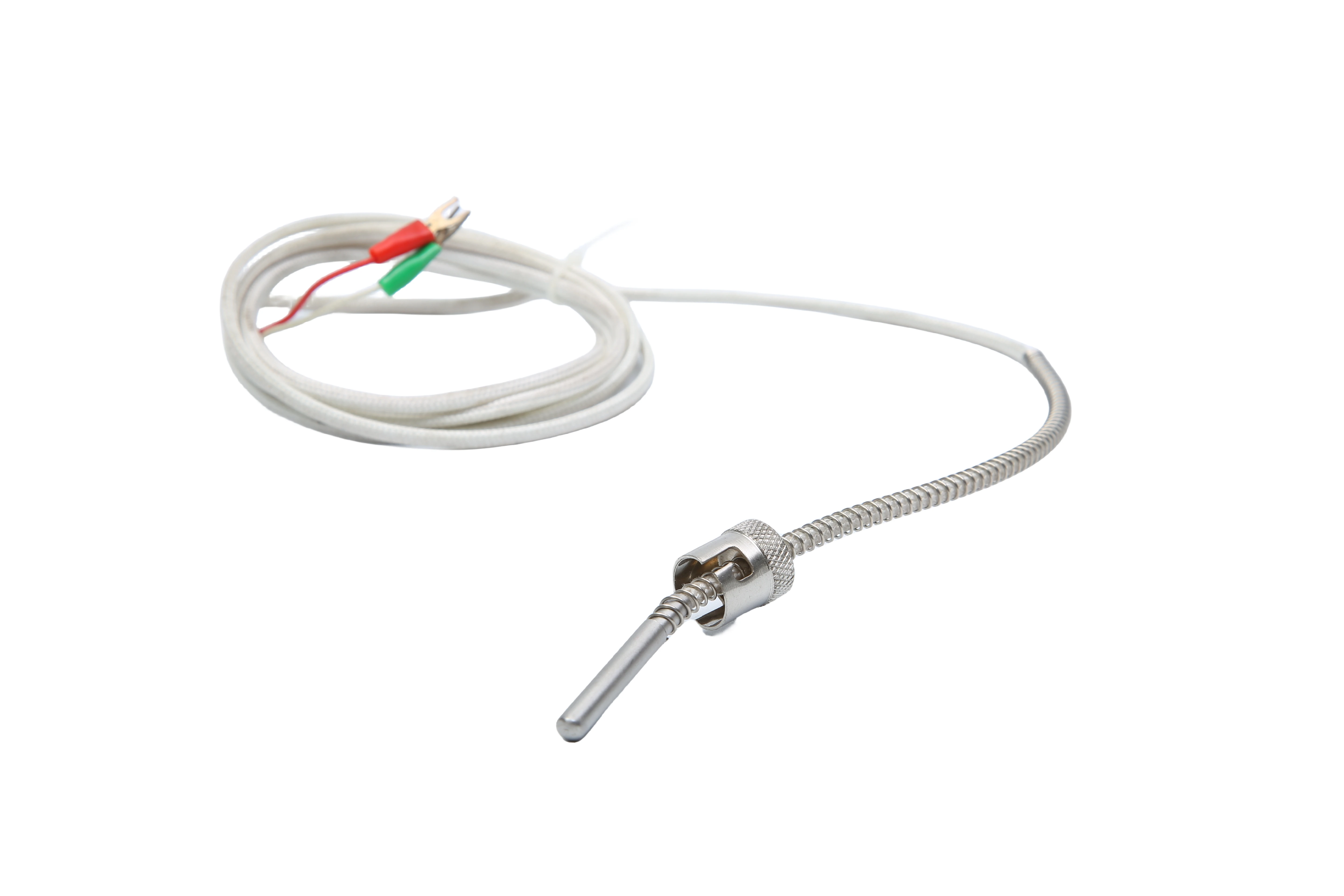 K J Pt100 Type Flexible Thermocouple Probe With Insulated High ...