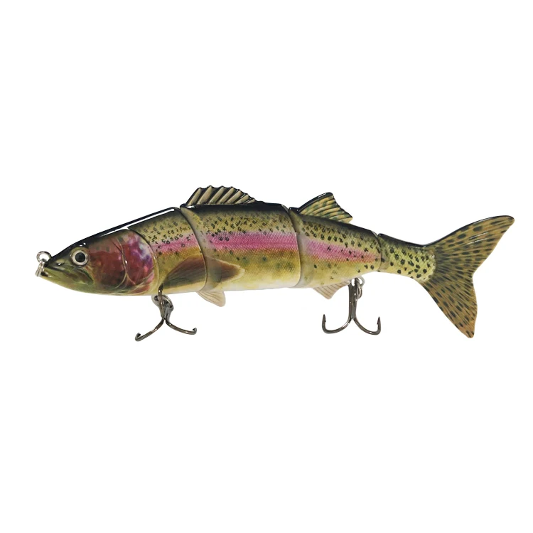 Amazon Hot Selling 240mm 4 Segmented Musky Lures Jointed Lures for Tuna Artificial Bait Fishing Lure