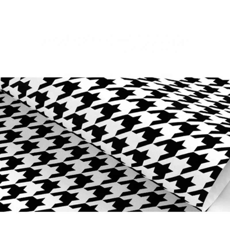 Houndstooth pattern removable wallpaper  Livettes