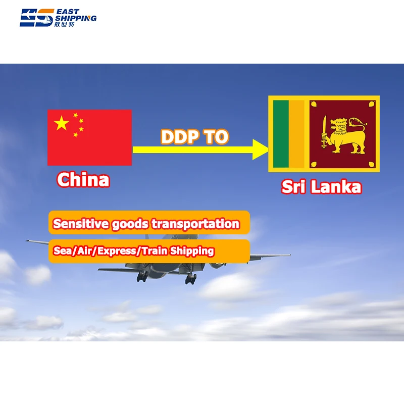 East Shipping Agent Ddp To Sri Lanka FCL LCL Chinese Freight Forwarder Dhl International Shipping China To Sri Lanka