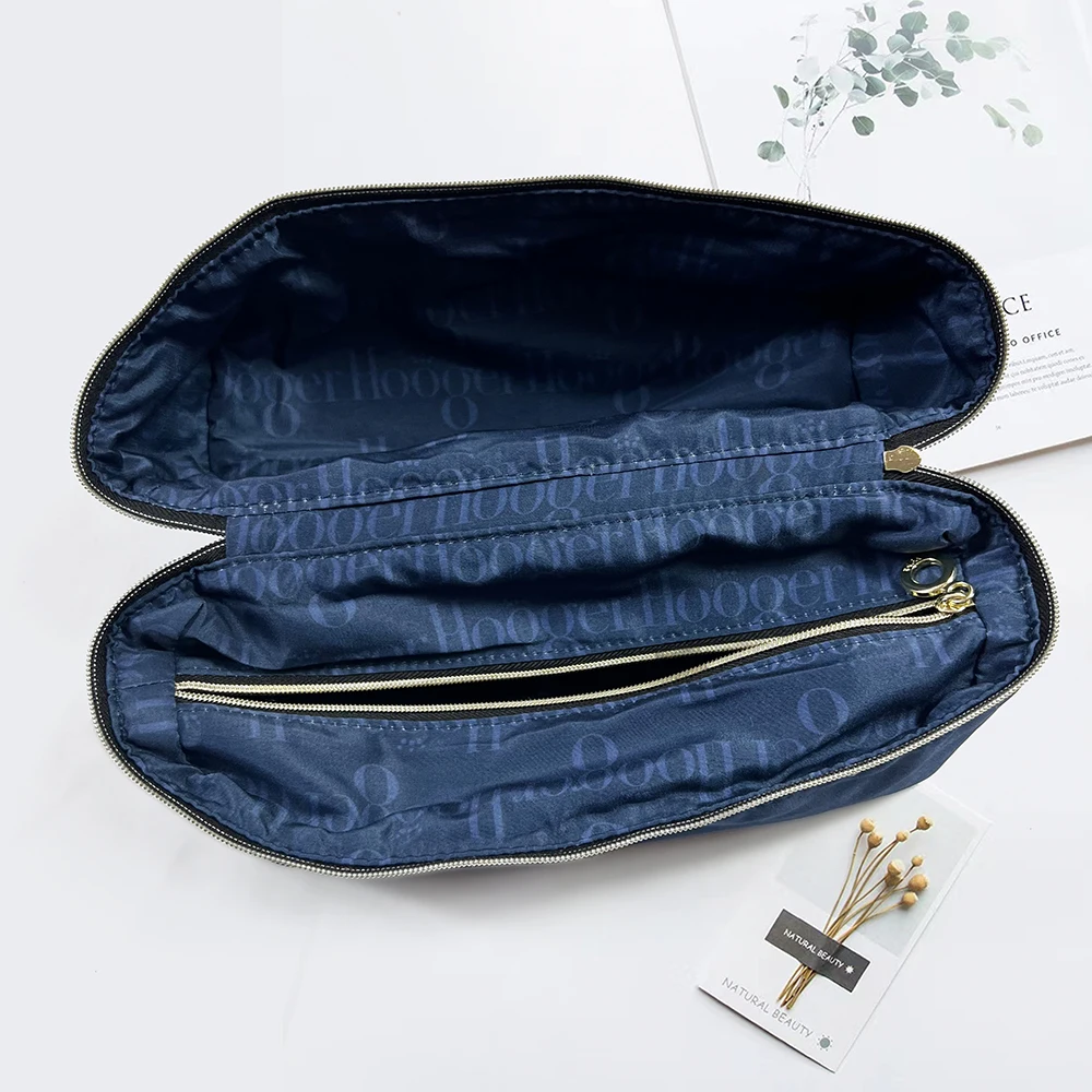 Velvet Skin Open Top Cosmetic Bag