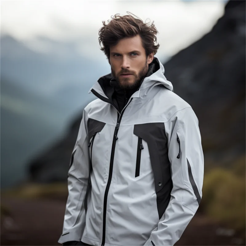 Best Price Newest Warm Windbreaker Fashion Waterproof Hiking Jackets Mens Outdoor Mens Clothing Men'S Mountaineering Jacket