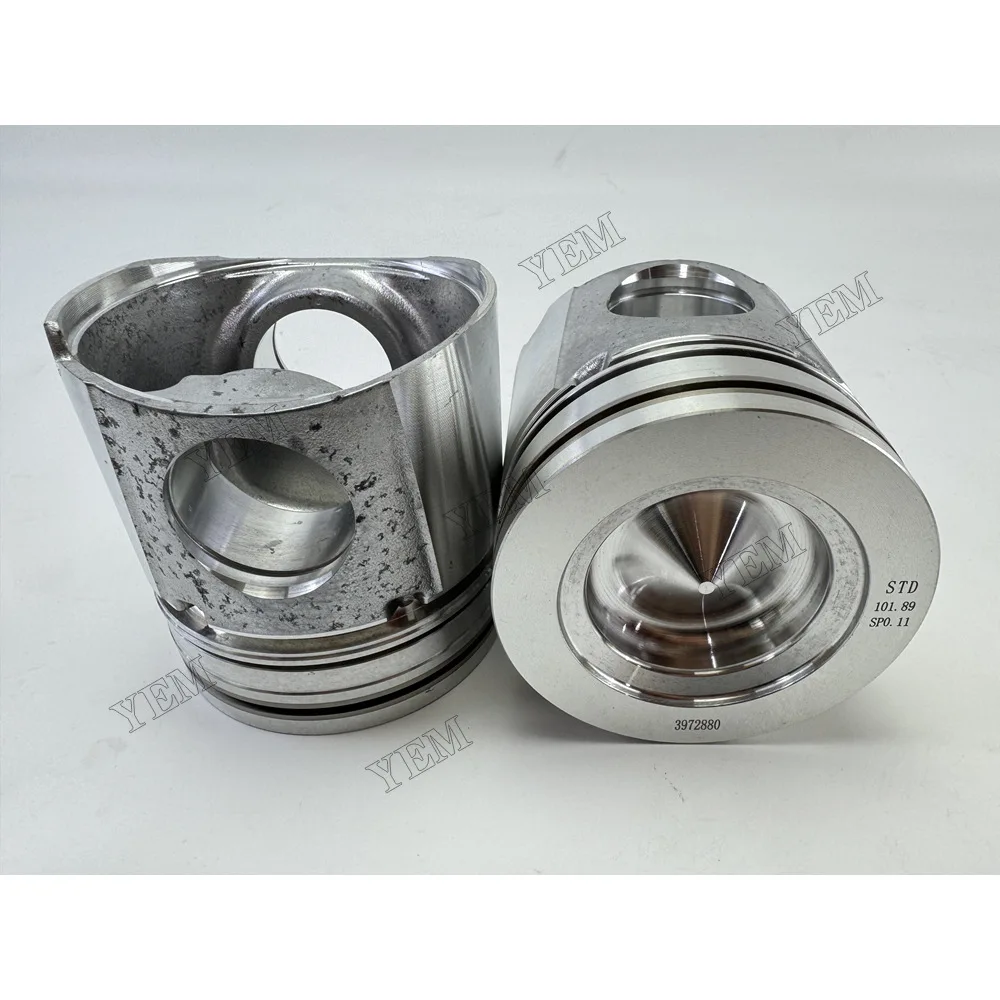 For ISBE Piston With Pin and Circlip 3972880 Diesel Engine Parts 3