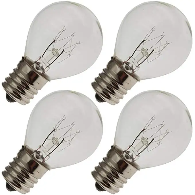 Mini Globe S11 Klare / Matte Wachslampe Glühbirne 25w 40w E17 Zwischensockel Lavalampe Wolfram-filament-birne