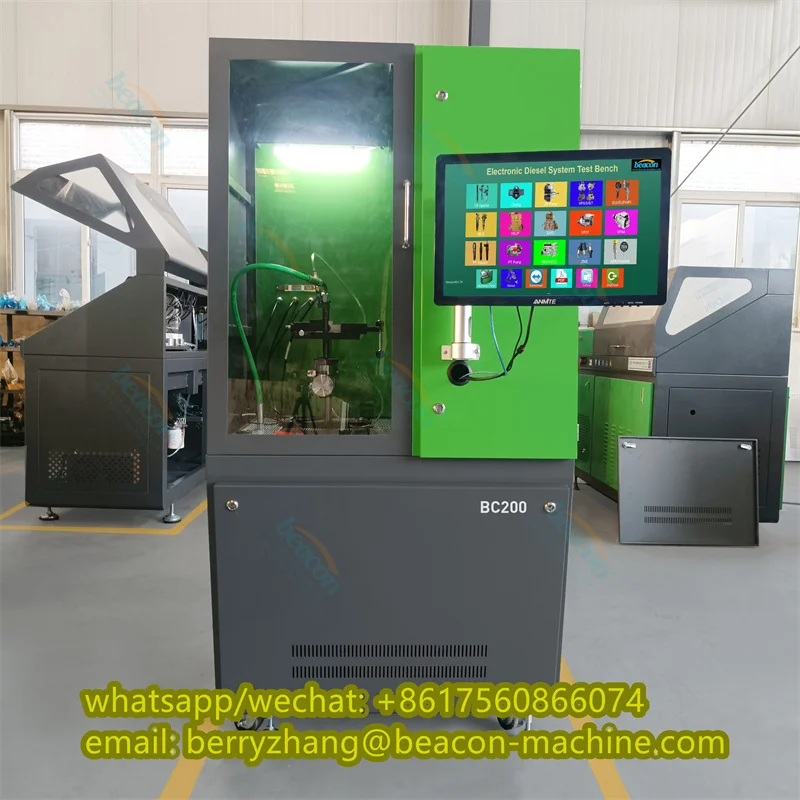 Beacon Machine Diesel Fuel Common Rail Injector Test Bench BC200 Fuel Injection Test Bench Diesel Pump Calibration