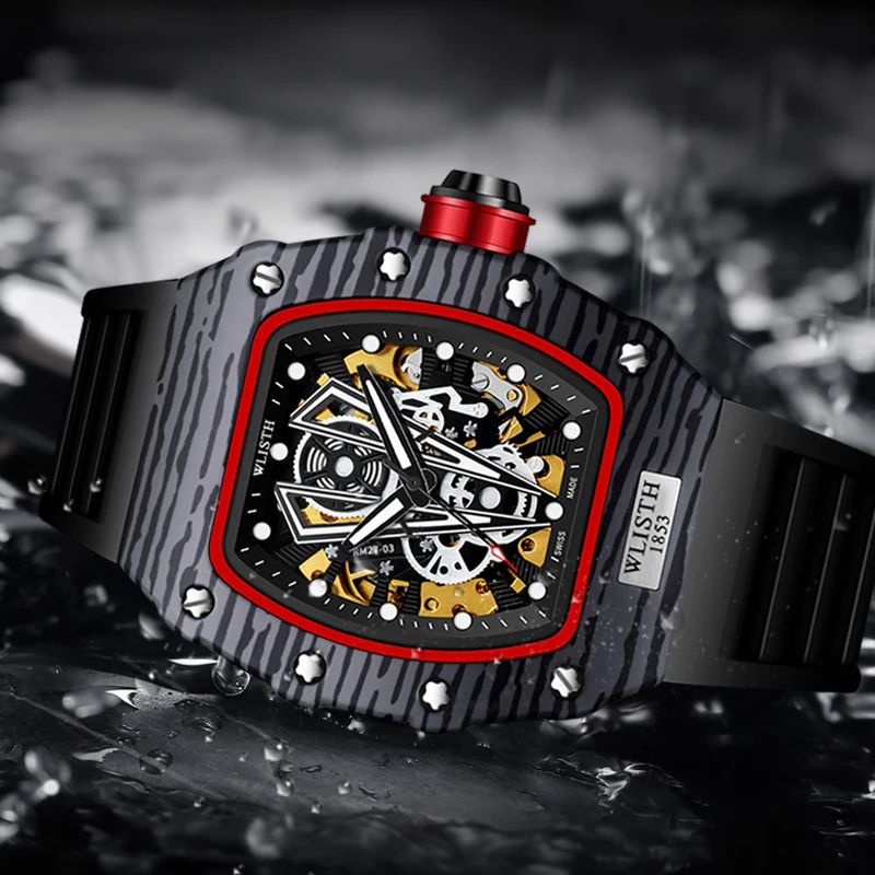 Men's Custom Logo Mechanical Watch