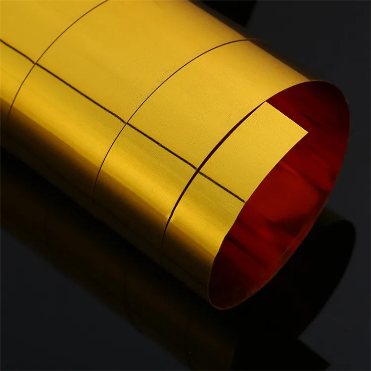 热卖定制镀金柔性pvc塑料板卷
