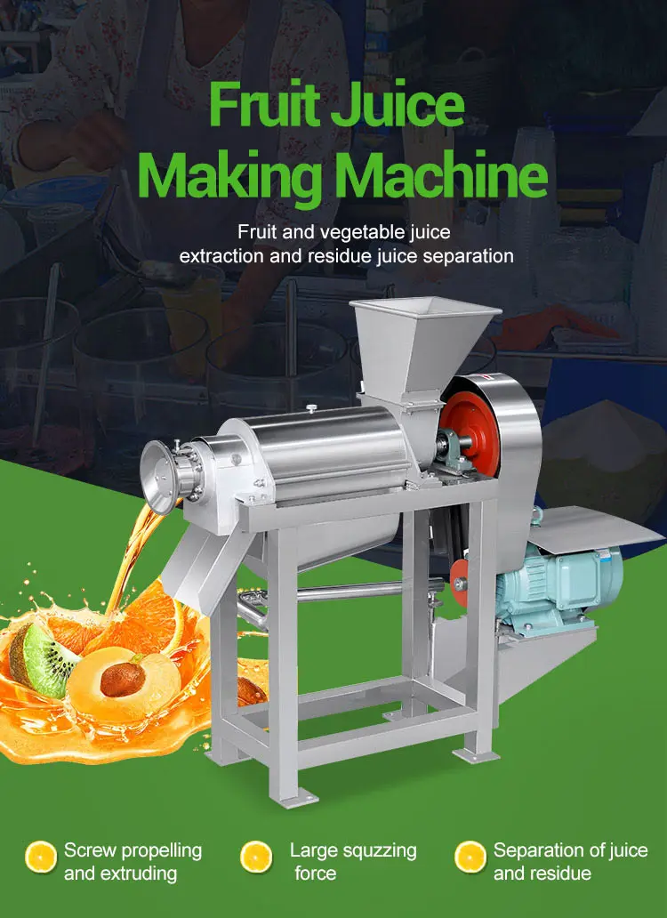 Coconut Milk Extract Fruit Juice Press Extractor Machine Pineapple Tomato Mango Pulp Make Fruit