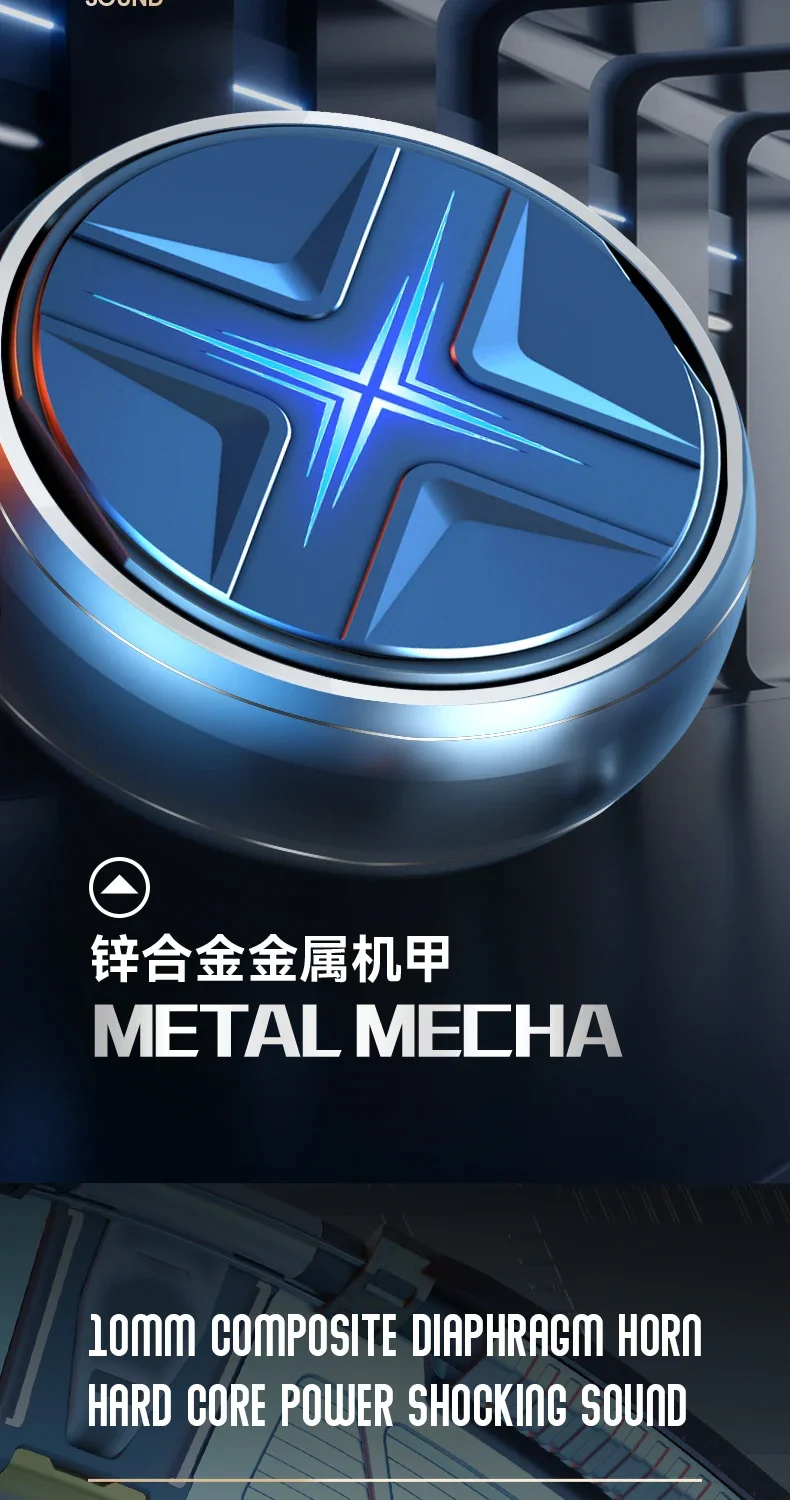 SP31 New Private Model Star Ring Metal Aluminum Alloy BT Headset TWS Earphones & Headphones Noise Reduction In-Ear Rotation