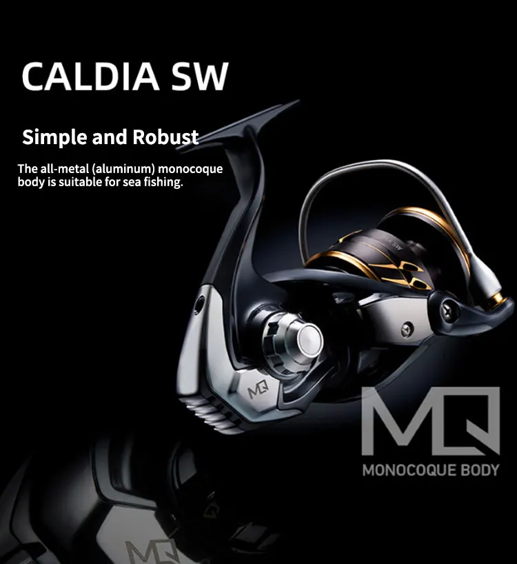 DAIWA CALDIA SW Reels - Durable and Versatile Spinning Gear