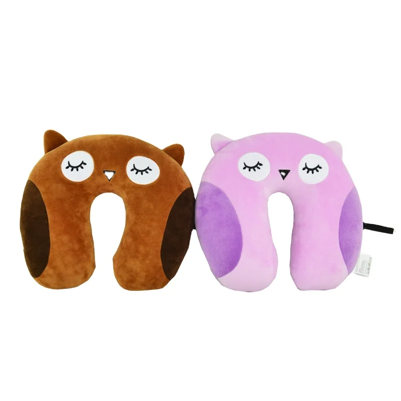 Animal Design Toy Neck Pillow Stuffed Animal Gift For Kids Super Soft