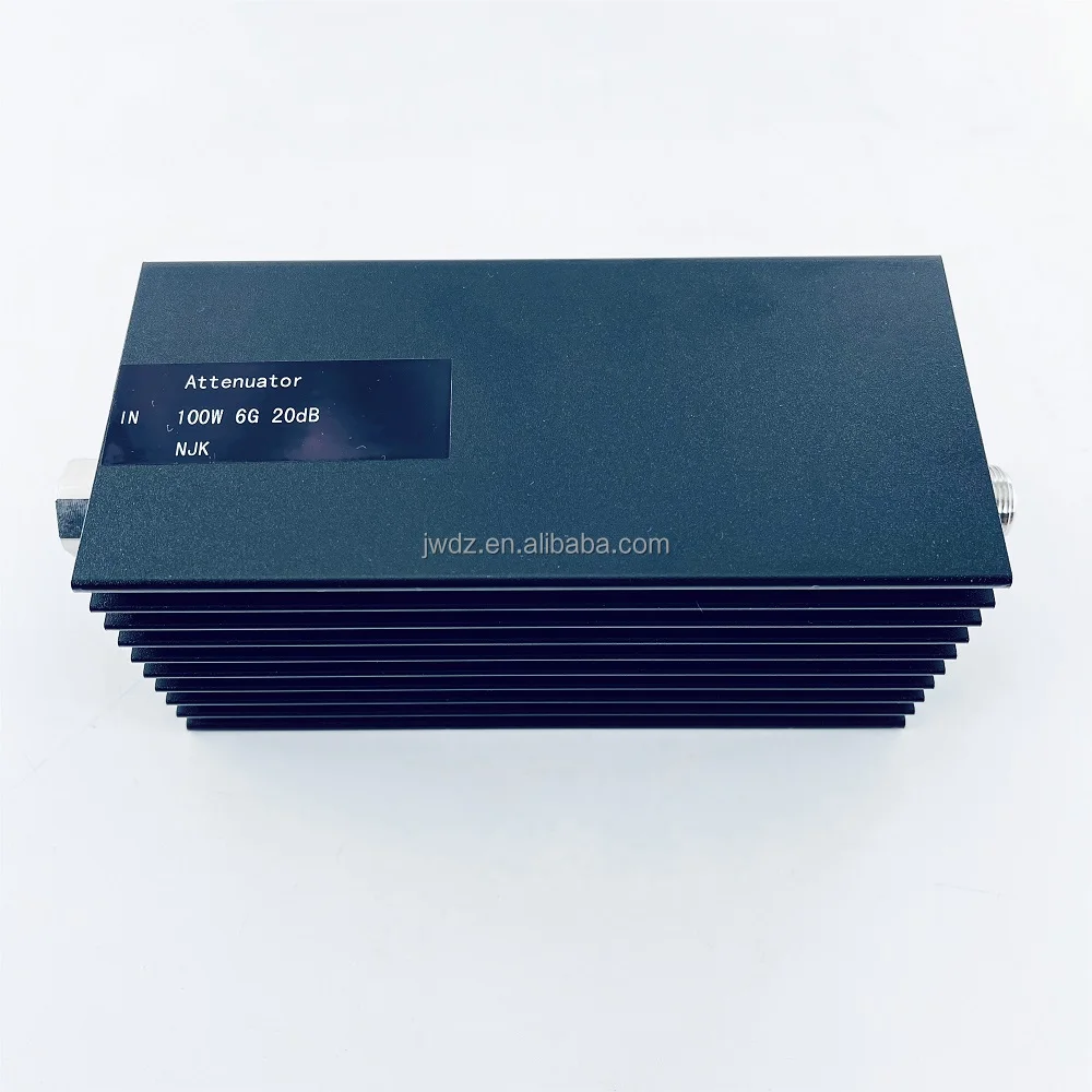 100W DC- 6G 8G 10G 12.5G 18GHz N Coaxial Attenuator 20dB.30dB.40dB.60dB 6GHz N Attenuator