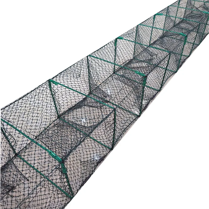 20 centimetri Pieghevole Gamberetti Gabbia Rete Da Pesca
