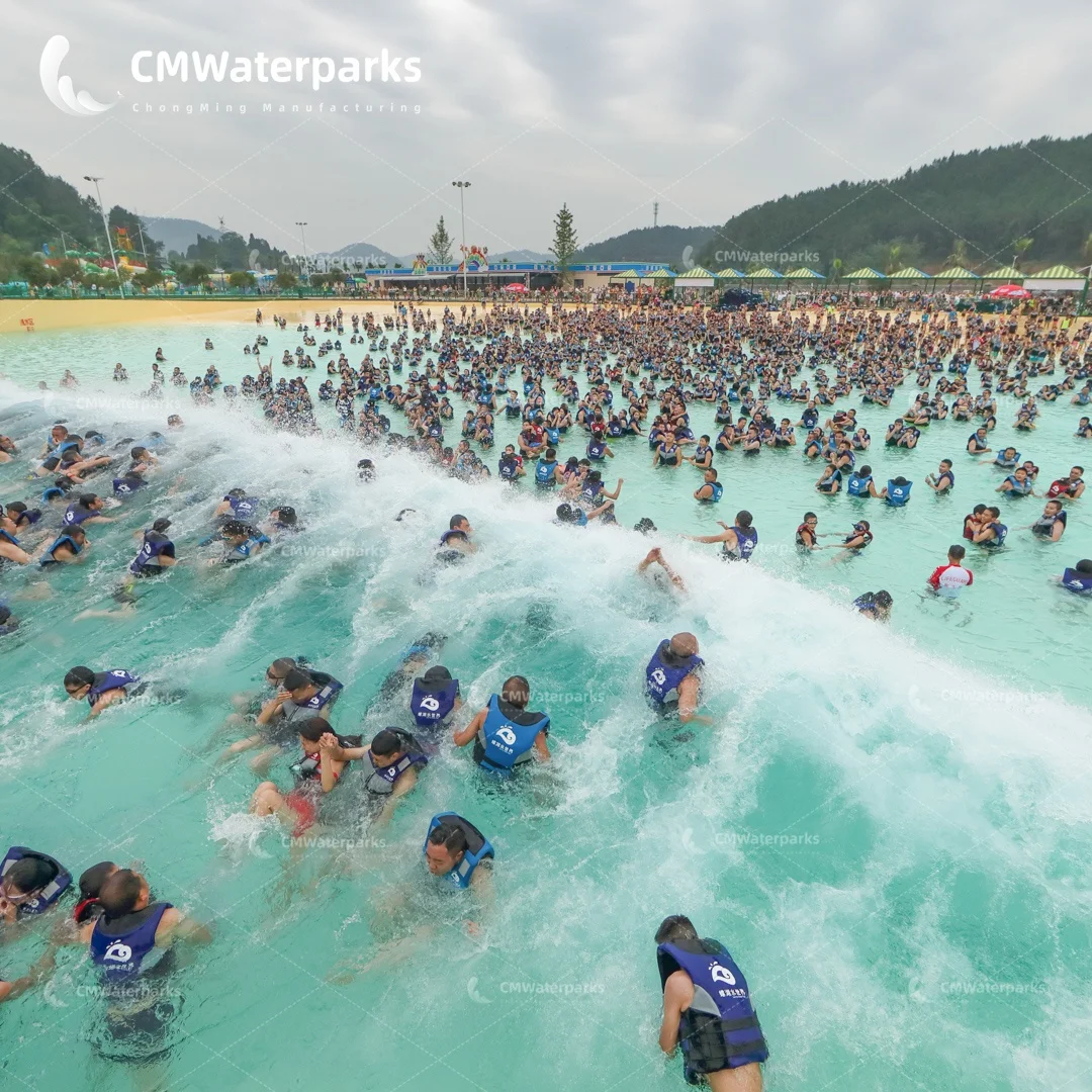Tsunami Wave Pool - Customizable Outdoor Wave-Making Machine