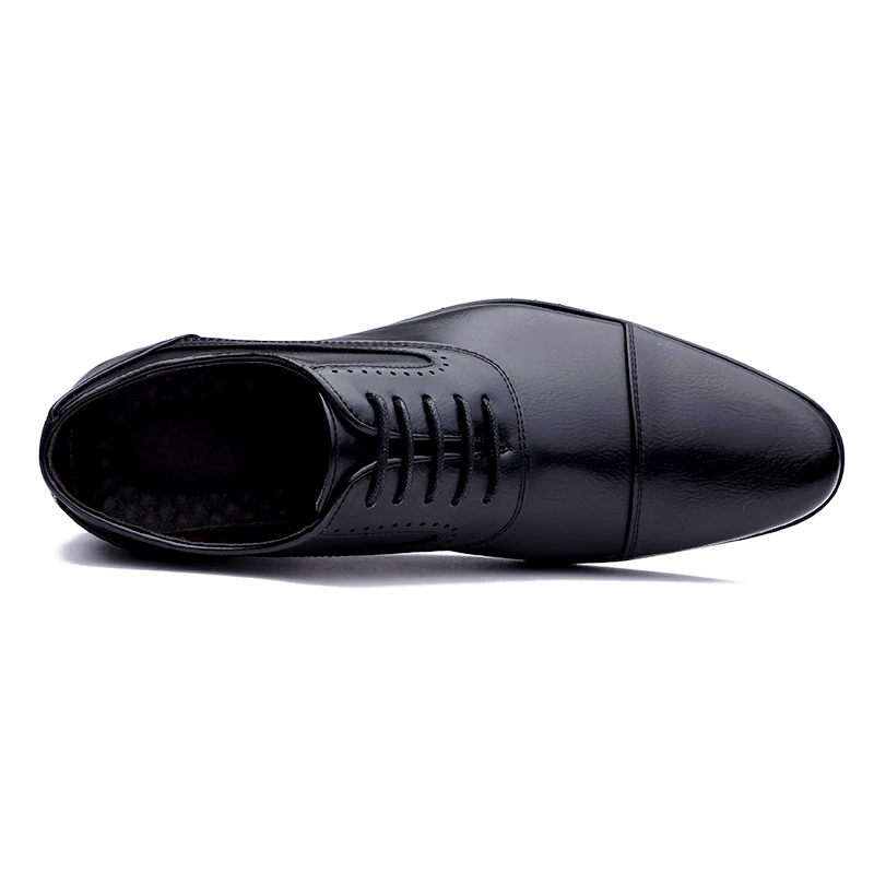 Comfortable Platform Dress Shoes - Italian Leather Oxfords Comfortable Platform Dress Shoes - Italian Leather Oxfords