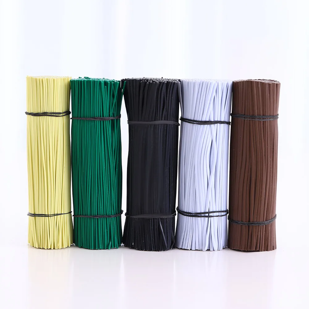 Factory Metallic Wire Bread Twist Ties Roll For Candy Reusable Plastic