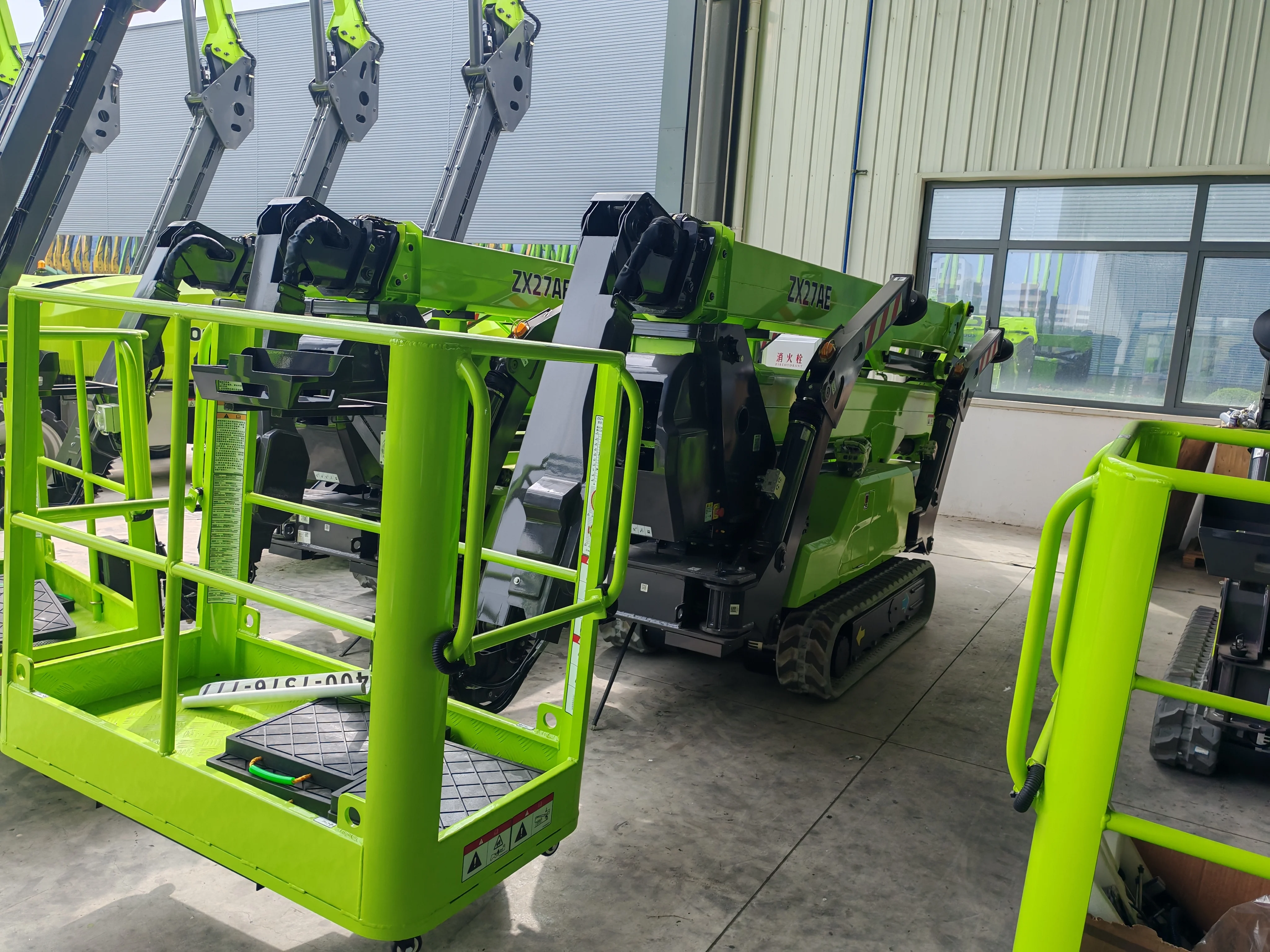 ZX27AE Ultra-Narrow Spider Lift Aerial Work Platform Electric High