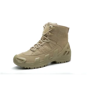 Waterproof Mid Top Leather Botas Tactico Combat Tactical Boots