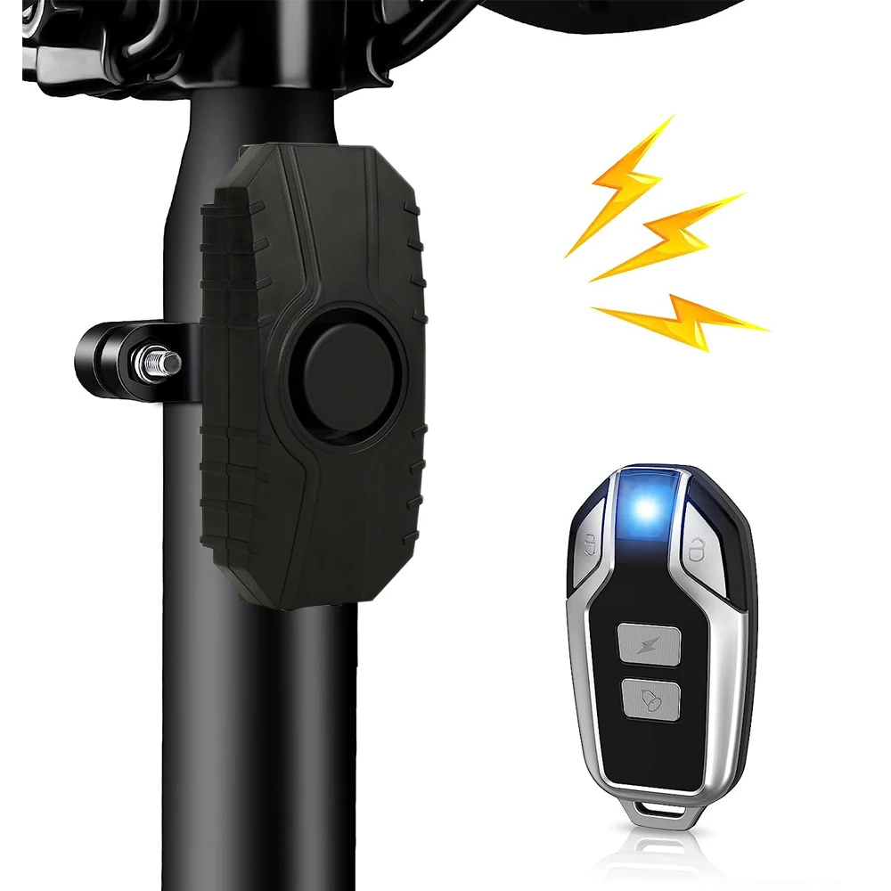 Antitheft Alarm Bike Secure 3d Vibrate Sensing Sos Ip65 Waterproof