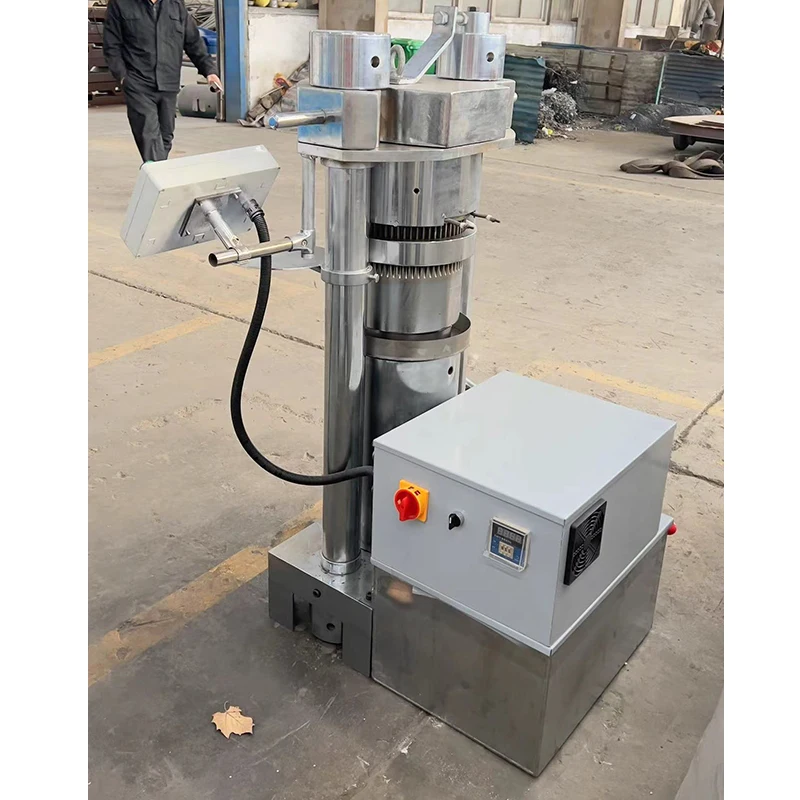Automatic Hydraulic PLC Control Avocado Sesame Peanut Sunflower Seeds Oil Press Machine