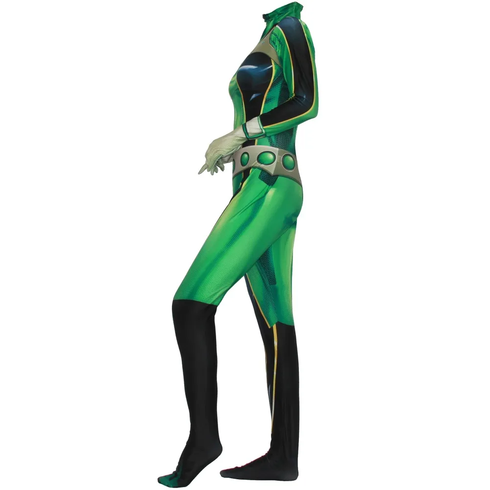 My Hero Academia Froppy Tsuyu Asui Cosplay Costume Spandex Zentai Suit ...