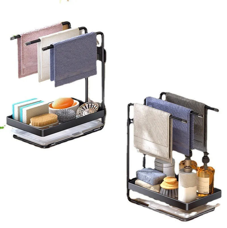 Sink Caddy Kitchen Sink Organizer Sponge Holder Kitchen Caddy For