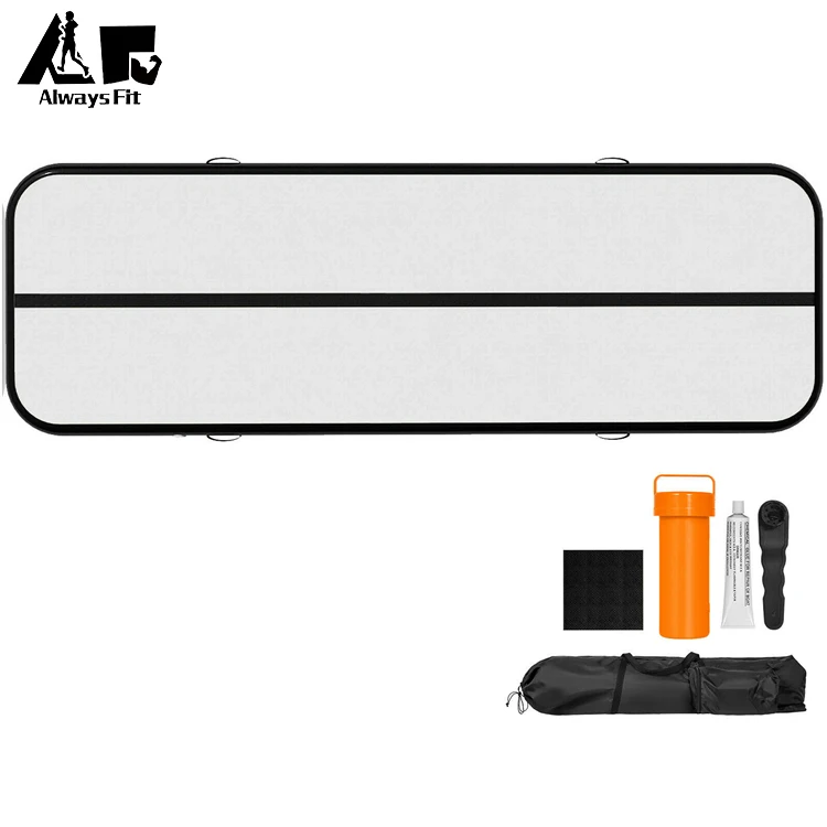 Оптовая продажа, гимнастический надувной воздушный трек DWF Tumbling для улицы