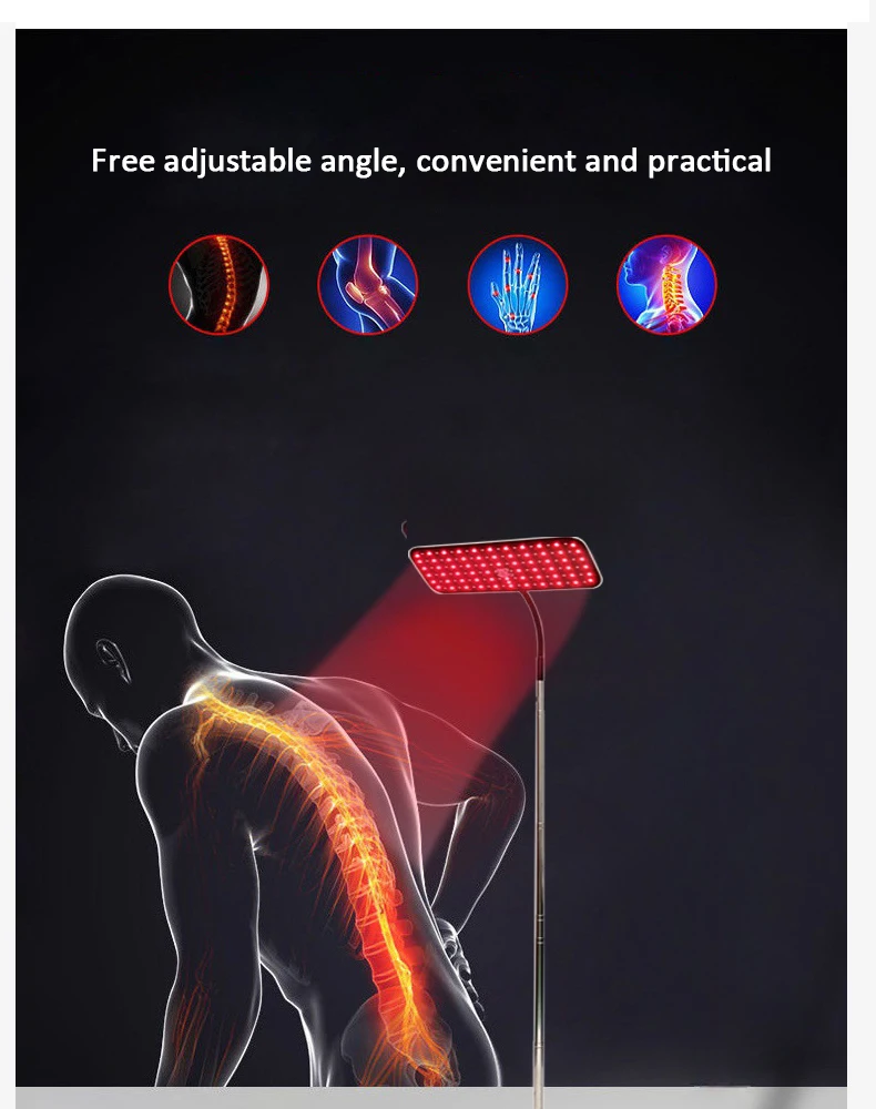 50w Red Light Physical Therapy Device For Beauty Pain Relief Muscles