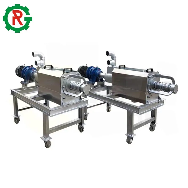 Cow Dung Dehydrate Chicken Manure Dewatering Machine