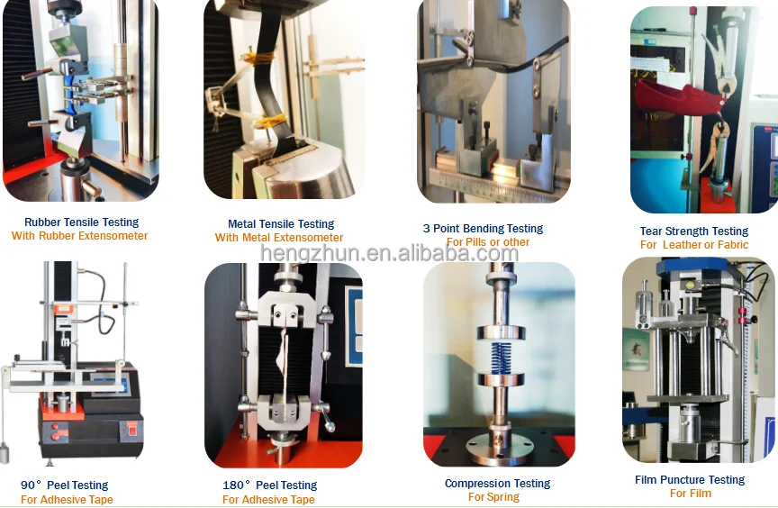 Utm Lab Instrument Laboratory UTM Universal Tensile Strength Test Machine with Elongation ...