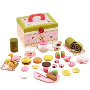Best-Selling  Afternoon Tea Vegetable Fruit Slice Happy Meal Kitchenware Set Manufacturer Direct Sale Montessori  for Boys Girls