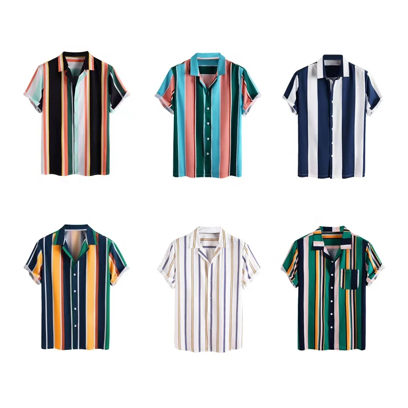 Men's Fast Dry Clothing Hawaiian Plus Size Urban Shirts Wholesale Tuxedo Vintage Vertical Bar Printed Shirts For Men Casual - Buy Shirts For Men ...